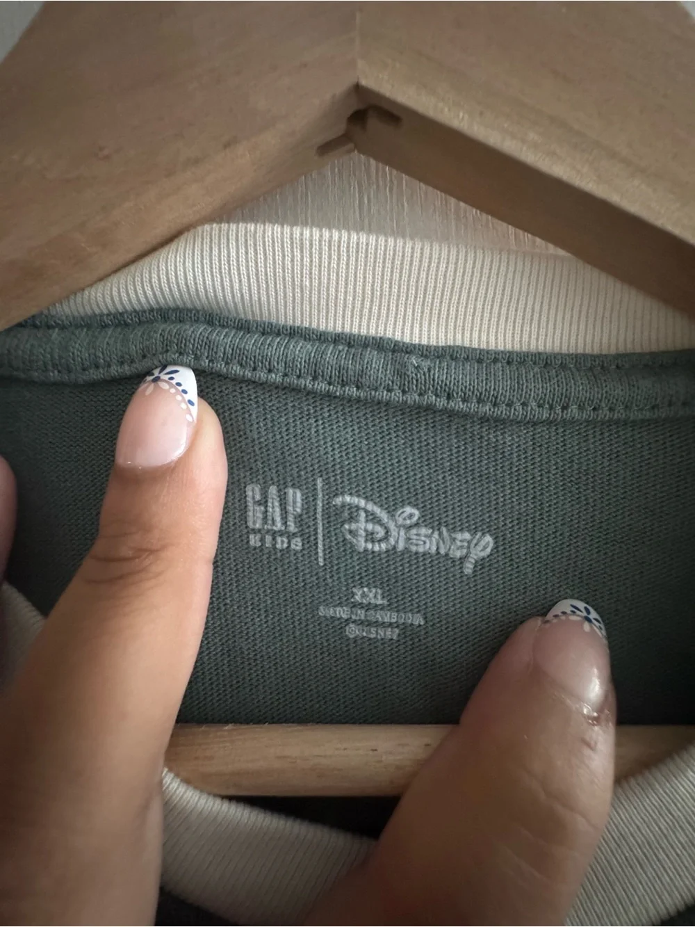 GAP x Disney Kids Green Short Sleeve Tee with Goofy